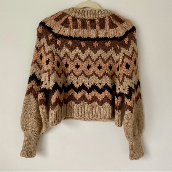 Zara ski sweater wool blend - Picture 2 of 4